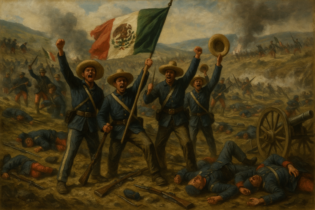 victoria soldados mexicanos 1862